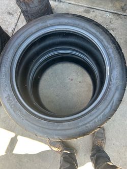 Pair of 245/50zr 19 uniroyal power paw a/s