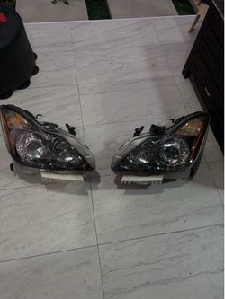 Infiniti G37 Coupe 2008-2013 Q60 14-15 OEM Headlights Set