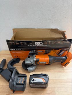 18V Cordless 4-1/2 in. Angle Grinder Kit with 4.0 Ah Battery and Charger