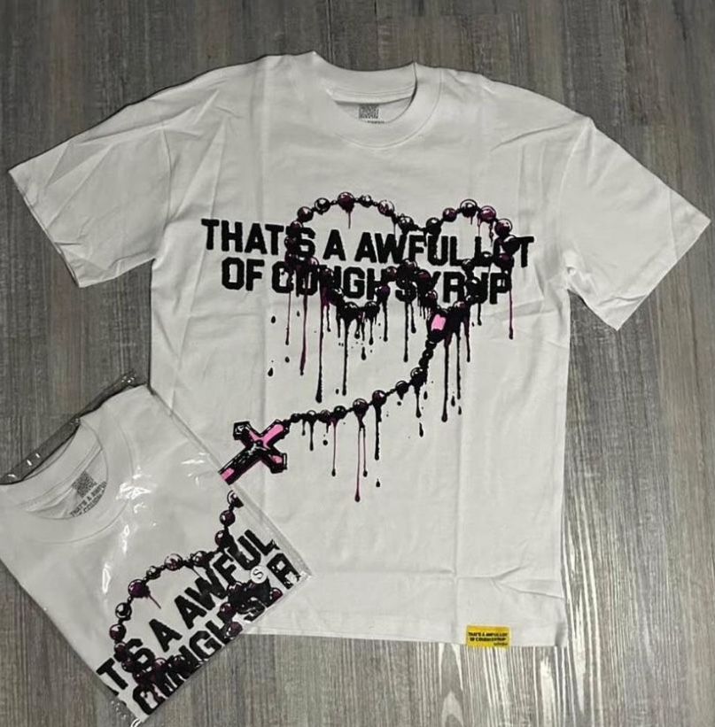 Awful Lot Of Cough Syrup Rosary Tee