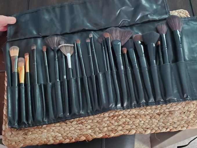 Set Of Makeup Brushes