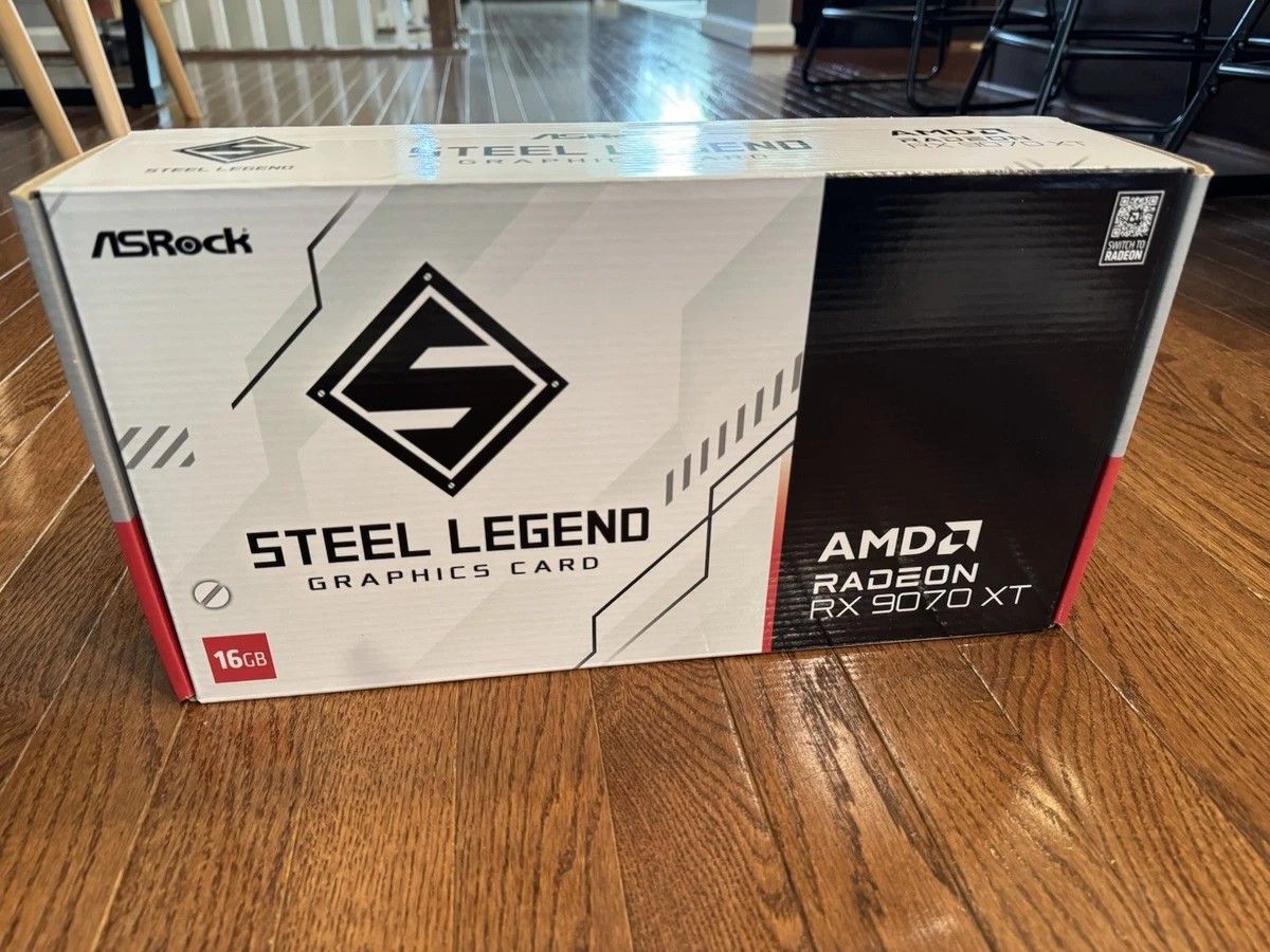 AMD Steel Legend 9070 XT