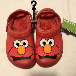 Elmo Crocs Brand New With Tags 