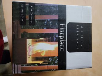 New Mini Tabletop Fireplace