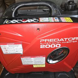 Tengo Un Generador  Nuevo Predator  2000 Pido $375 Hoy & Un 3500 Usado $350