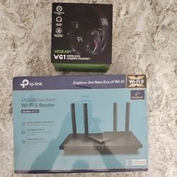 ROUTER WIFI &  GAMING HEADSET 