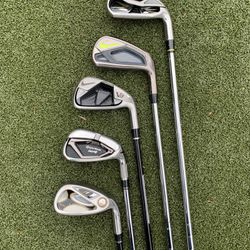 Assorted Single Golf Clubs Taylormade Nike  **pls see ….Price as Noted  In Each Clubs 