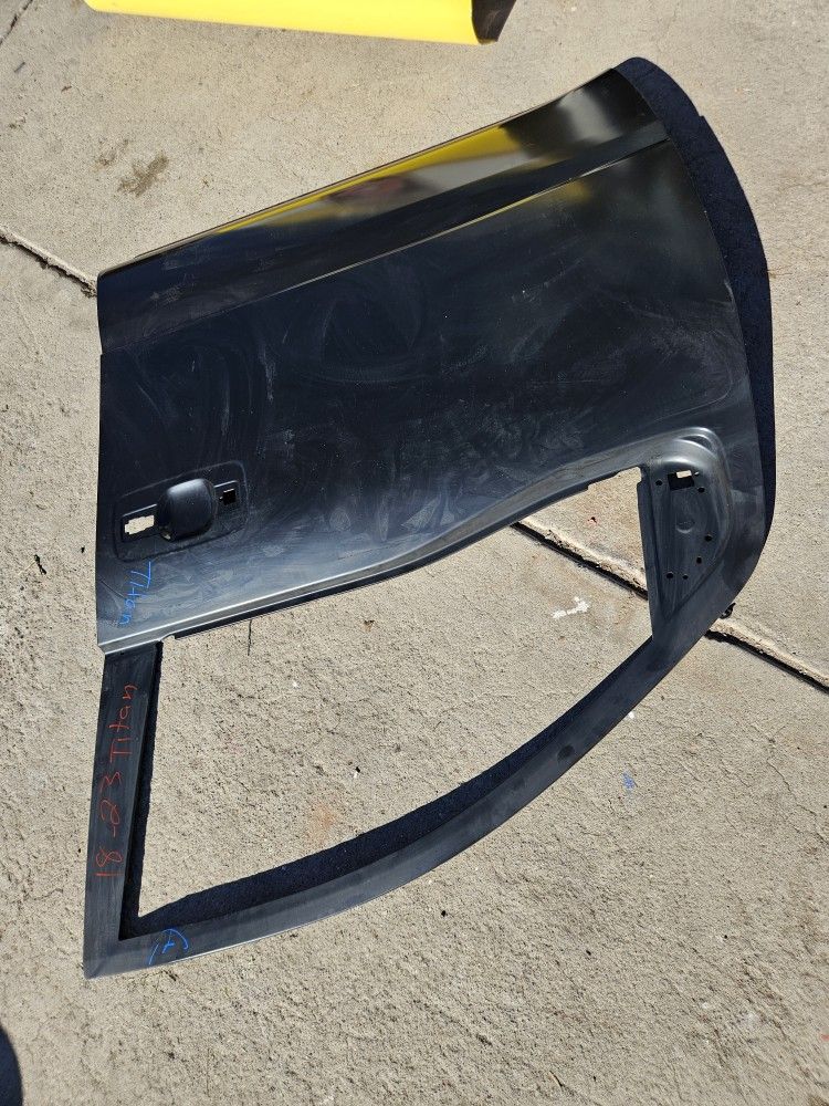Nissan Titan Left Door Self Metal Oem