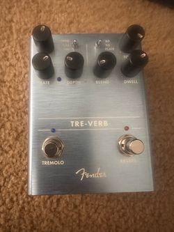 Fender Tre-Verb digital reverb and tremolo pedal