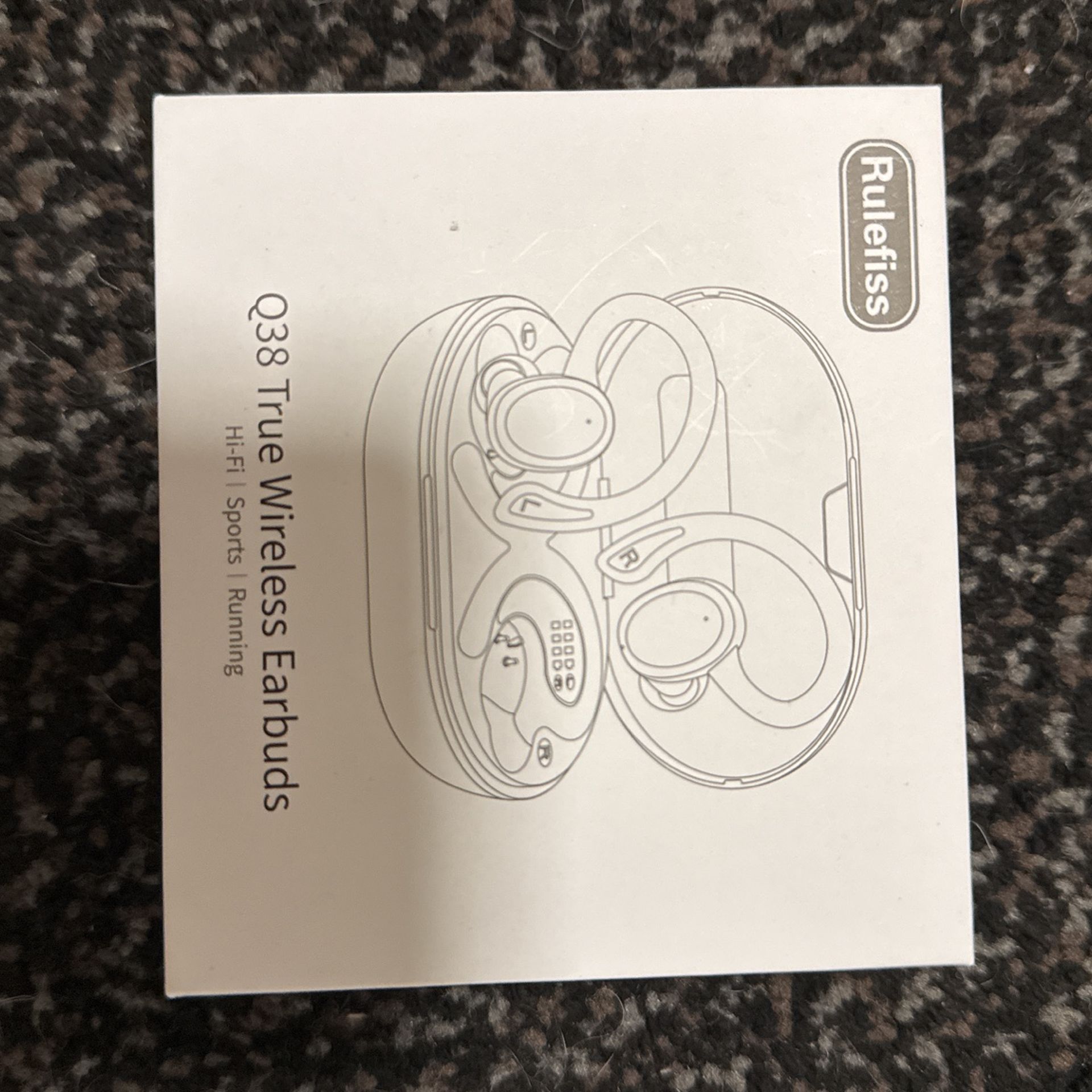 Rulefiss Q38 True WIRELESS Earbuds Hifi Sport Running