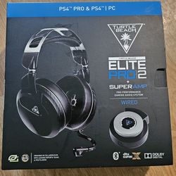 Turtle Beach Elite Pro 2 + Super Amp PS4