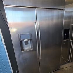 48" SAMSUNG WIFI BUILT IN STAINLESS STEEL REFRIGERATOR 