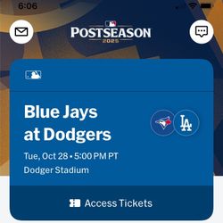Dodger World Series Tickets
