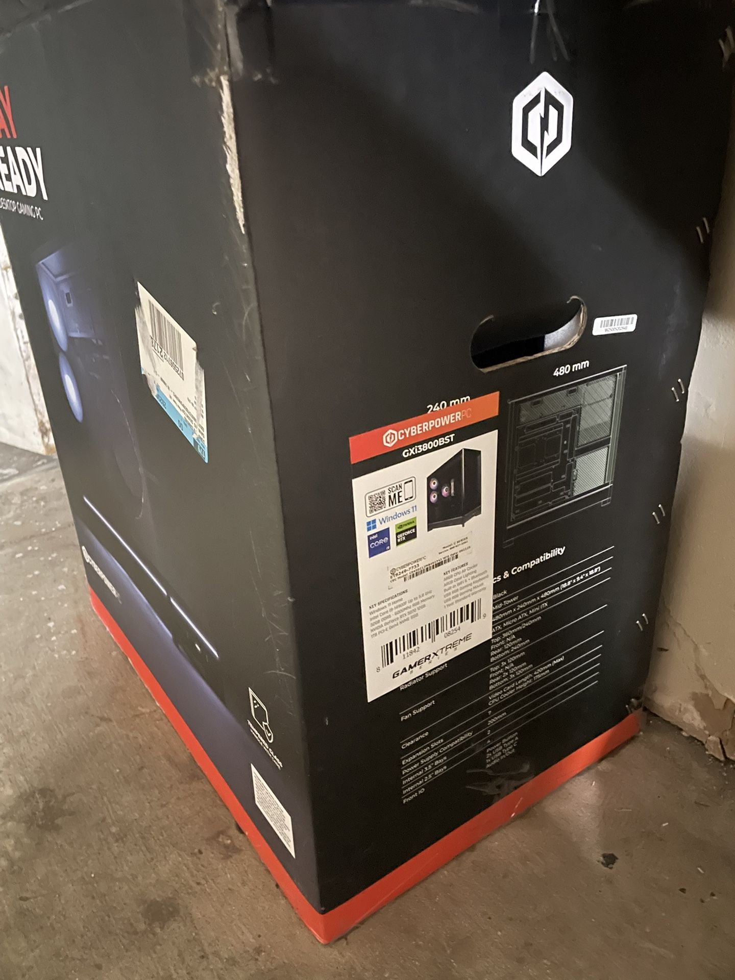 Gaming PC, i9-14900F CPU, 32GB DDR5 6000MHz RAM, PNY RTX 5070 12GB GPU, 1TB M.2 SSD, win 11