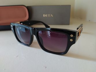 Dita Grandmaster Seven Gold Black Luxury Sunglasses