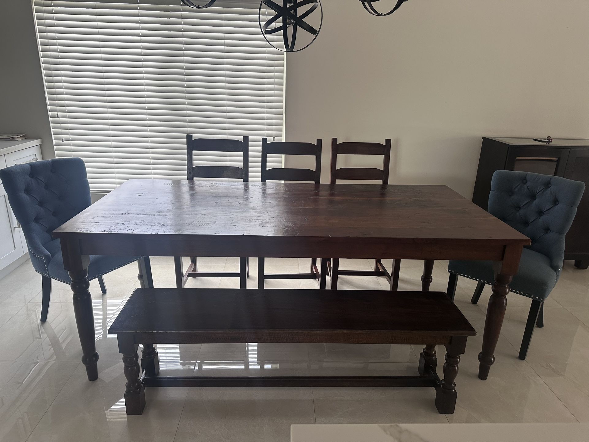 Solid Wood Furniture, Multiple Pieces, Great Deal If Bought All Together