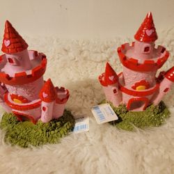 Brand New Top Fin Princess Castle Aquarium Ornaments (2 available)