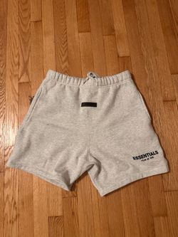 Fear of God Grey Essentials Sweat Shorts