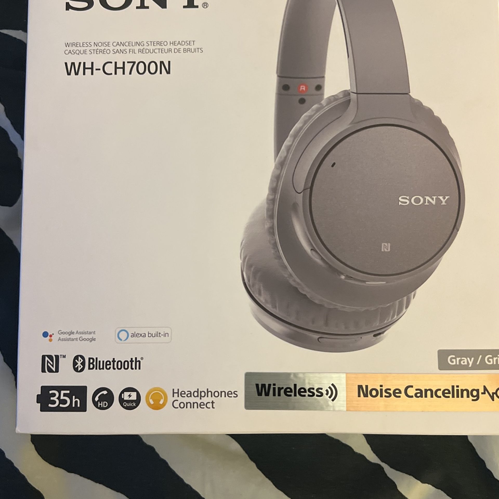 Wireless Noise Canceling Stéréo Headset 