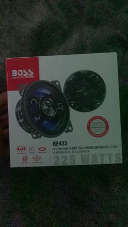 Boss 4 inch 225 watt speaker