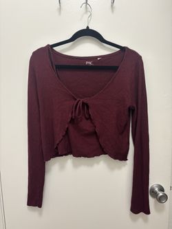long sleeve top w matching tank top