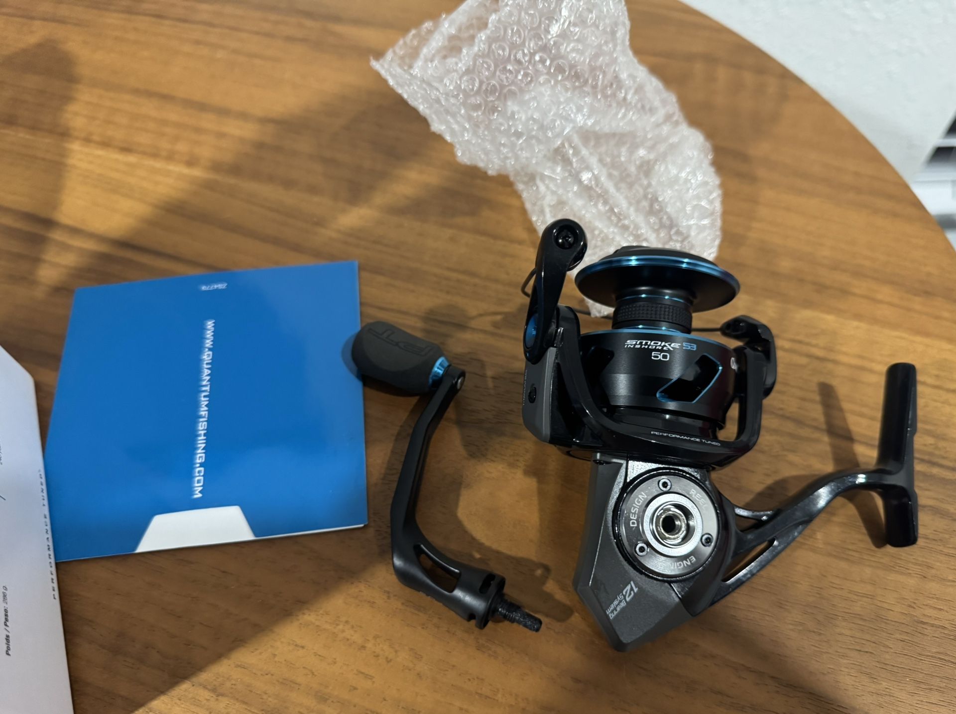 Quantum PT Smoke 5000 Spinning Reel Brand New