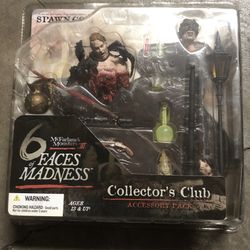 Mcfarlane 6 Faces Of Madness Collector’s Club Exclusive Accessory Pack