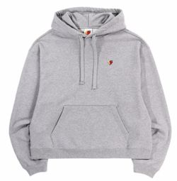 SKY HIGH FARM WORKWEAR PERENNIAL LOGO HOODIE GREY