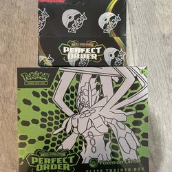 Pokemon Perfect Order PKC Etb N Booster Box