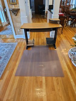 Computer Desk and Chair Mat