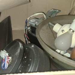 Several Cealing Fans  And Parts