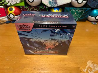 Chaos Rising ETB Pokemon Trading Cards