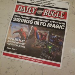 MTG Spider-Man Newspaper
