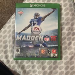 Madden 16 used