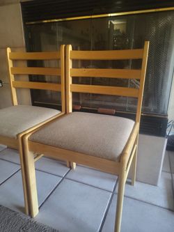 New Beautiful Wooden chairs
