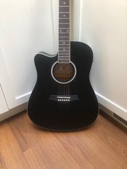 Left Handed Acoustic Electric Guitar