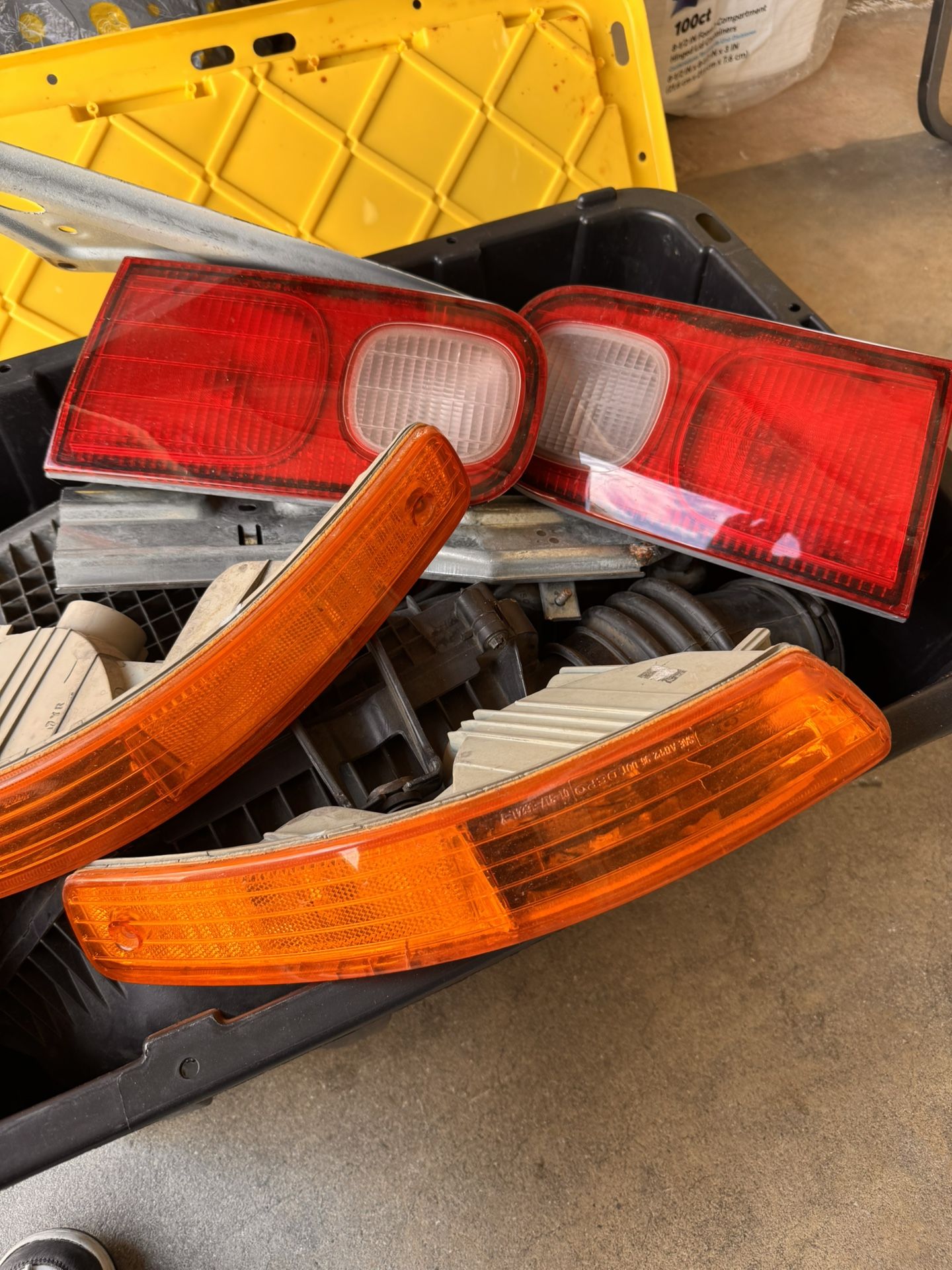 Acura Integra 2000 Db8 Inner Tail Lights And Front Turn Sígnal