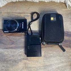 Canon PowerShot ELPH 150 IS Digital Camera Bundle - Tested & Working 