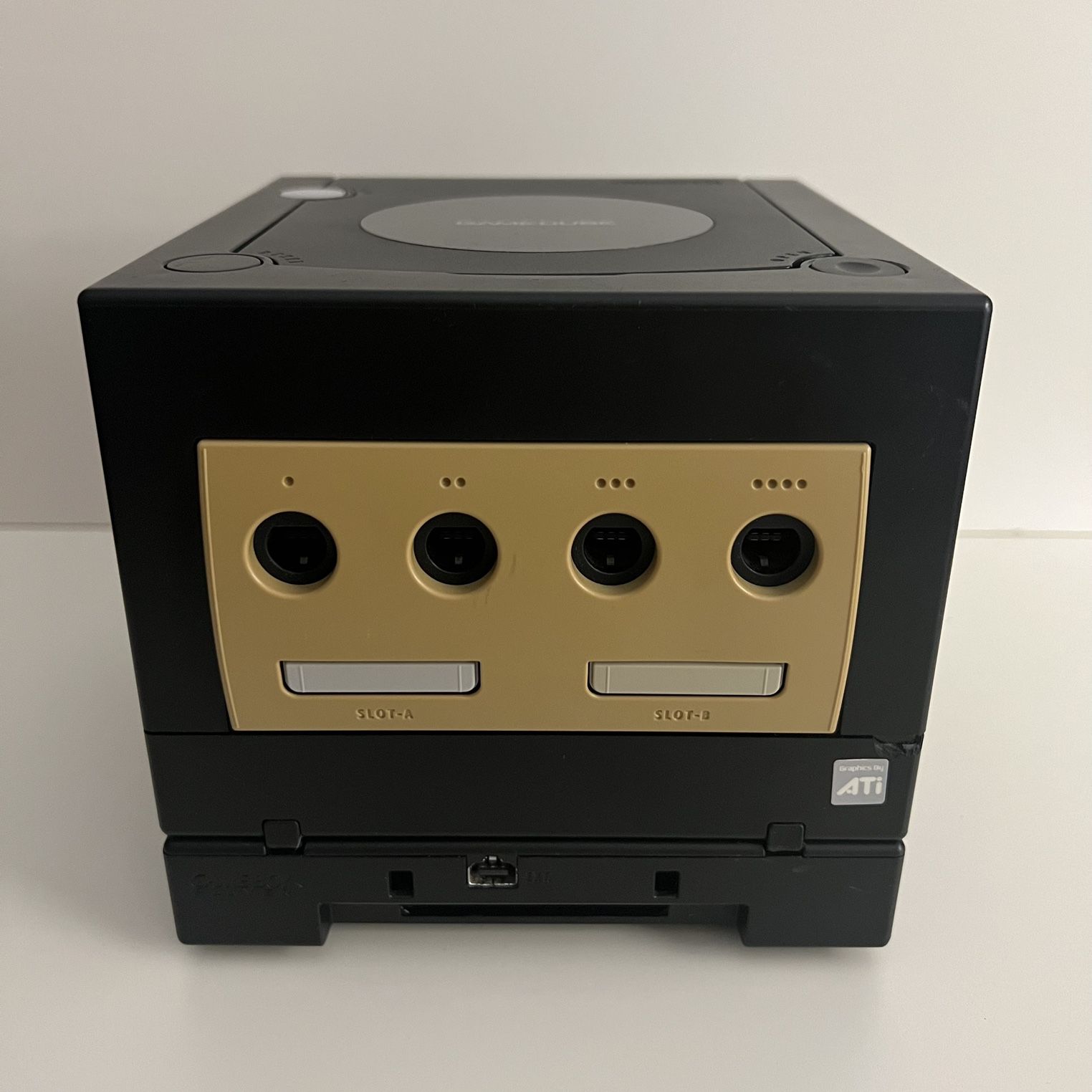 Nintendo GameCube Bundle With Gameboy Player (TESTED AND WORKING)