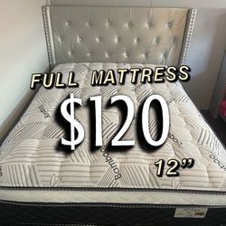New Full Mattress For $120