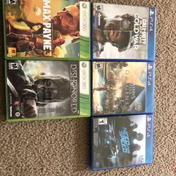 Ps4 And Xbox Video Games 