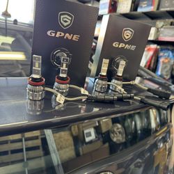 Car Led Headlights Kit Model H11 (Same As H8 H9 H11b H16)   $30 COMPLETE KIT  2 BULBS for: Headlights, Low beam, High beam, DRL or Foglights *And free