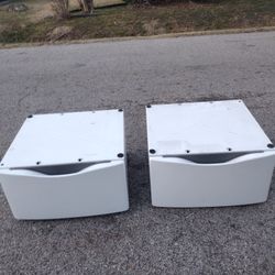 Par De Bases  Lavadora Y Secadora Adidas 27 Ancho 24" De largo 