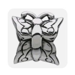 NEW Authentic Chamilia Charm.  Butterfly # GB-3.  Sterling Silver Charm.  Bundle to save on shipping costs!  Please check out my other numerous items 
