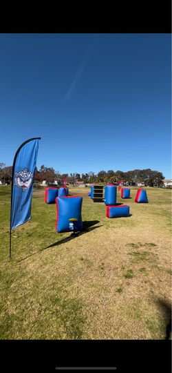 Paint ball bunkers