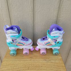 ROLLER SKATE SIZE JR 13 TO 3 WITH LIGHT