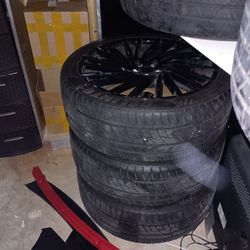 Llantas LexAny SC Desing  Less Than A Year Of Used With Tires Giving Them For Free 4 Sets With Tire Like New Como Nuevo Llantas Lexanis Gratis Leer Ds