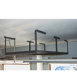 Flexmount 4x8 overhead hanging garage storage rack