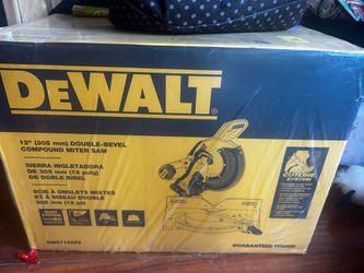 DeWalt Double bevel compound meter saw