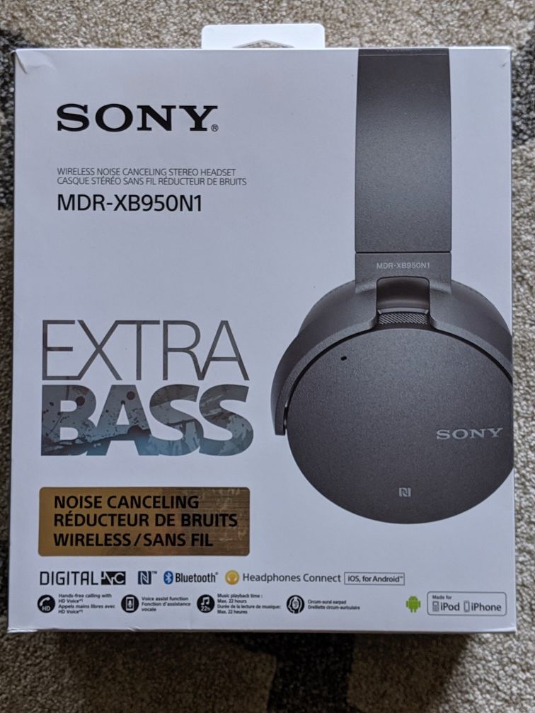 Sony MDR-XB950N1 EXTRA BASS™ Wireless Noise-Canceling Headphones